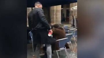 Dos hinchas del Betis admiten penas de 8 y 6 meses por una agresión en Bilbao