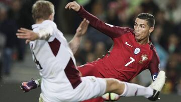 Cristiano Ronaldo brilla antes del derbi con su gol de volea