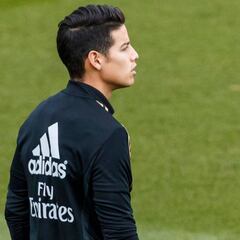 James Rodríguez, a revisión médica con Everton
