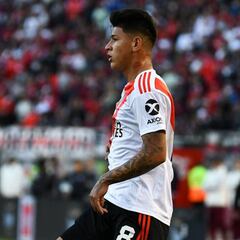 Carrascal, con ventaja en la lucha por la titular en River