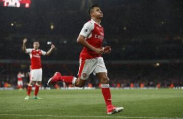 La brillante jornada de Alexis ante Sunderland