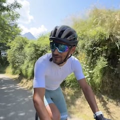 Jesús Navas, del fútbol a la Quebrantahuesos en seis meses