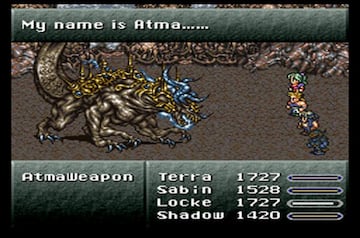 Captura de pantalla - Final Fantasy VI (SNES)