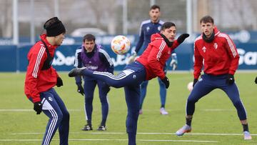 Chimy Ávila durante un entrenamiento.