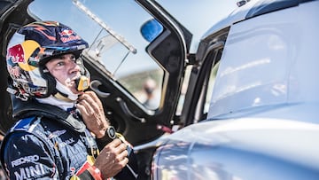 Carlos Sainz, en su época con Mini.