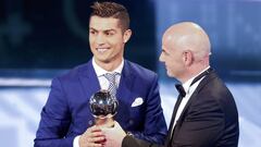 En imágenes la entrega de los premios 'The Best' de la FIFA