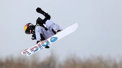 ASPEN, COLORADO - MARCH 11: Queralt Castellet of Spain competes in the women&#039;s snowboard halfpipe qualifications during Day 2 of the Aspen 2021 FIS Snowboard and Freeski World Championship at Buttermilk Ski Resort in Aspen, Colorado on March 11, 2021 in Aspen, Colorado.   Sean M. Haffey/Getty Images/AFP
 == FOR NEWSPAPERS, INTERNET, TELCOS &amp; TELEVISION USE ONLY ==