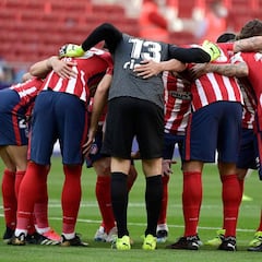 1x1 del Atlético: faltó matar al Madrid, Suárez no fue suficiente