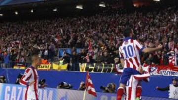 El Calderón explotó tras el gol de Mario. El estadio colchonero no paró de animar durante los 120 minutos que duró el partido. La grada se vino abajo cuando Kiessling falló el penalti definitivo.