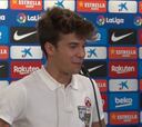 Riqui Puig: "Me encantaría estar en el primer equipo"