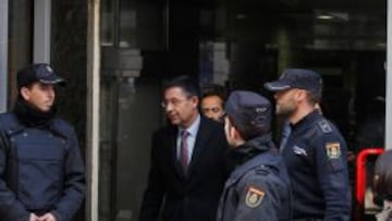 13/02/15 DECLARACION JOSEP MARIA BARTOMEU PRESIDENTE BARCELONA AUDIENCIA NACIONAL JUZGADOS JUICIO NEYMAR
PUBLICADA 28/02/15 NA MA02 3COL