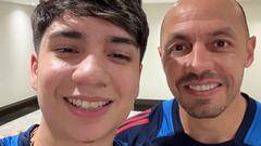 “Soy hincha de la U... Era de Colo Colo sólo por mi abuela, hasta que falleció”