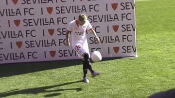 Papu Gómez, presentado como nuevo jugador del Sevilla