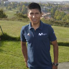 Nairo también le da la bienvenida a Chris Froome