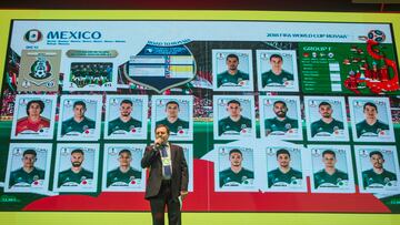 Photo during the presentation of Panini Album Russia 2018 at Plaza Condesa, Mexico City.
Foto durante la presentacion del Album Panini Rusia 2018 en el Plaza Condesa de la Ciudad de Mexico. En la Foto: Ivam Faria
22/03/18/MEXSPORT/Victor Leon