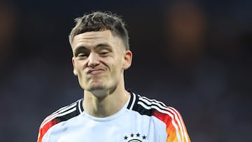 Florian Wirtz, con la selección alemana.