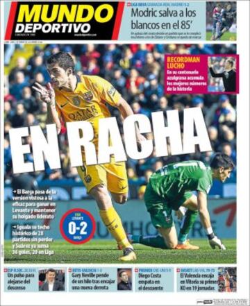 Portadas de la prensa mundial