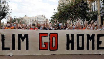 Protestas contra Peter Lim.