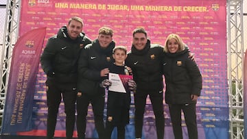 El niño chileno que llegará al Barcelona: “Es una historia muy parecida a la de Messi”