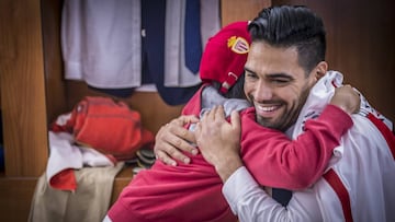 Emotivo: Falcao cumple el sueño de un niño colombiano