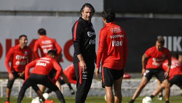 El mensaje que Pizzi le envió al DT de Fiorentina por Fernández