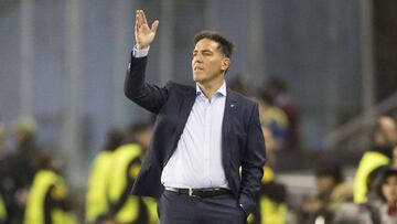 Berizzo: "Nos faltaron goles pero tenemos una pequeña ventaja"