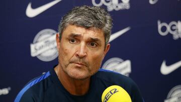 18/08/16 MALAGA
RUEDA DE PRENSA DEL ENTRENADOR JUANDE RAMOS