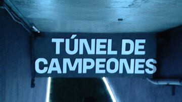 Así es el Túnel de Campeones que estrenó el Monumental
