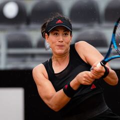 Doble remontada de Muguruza con lesión en la pierna derecha