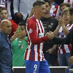 Simeone se lo dijo a la cara a Torres: "Cuento contigo..."