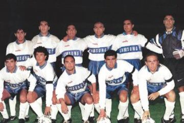 Alberto Acosta fue el máximo anotador de la Copa Chile en Universidad Católica en 1995 con 10 goles.