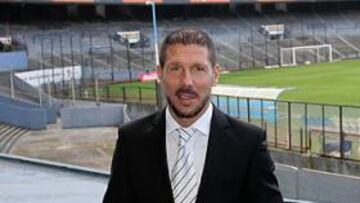 Simeone, presentado como nuevo técnico de Racing