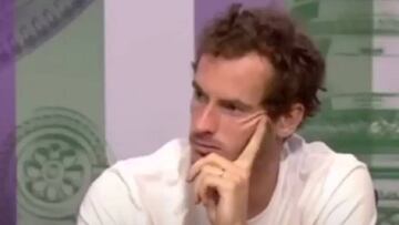 Andy Murray scolds journalist for forgetting women's tennis