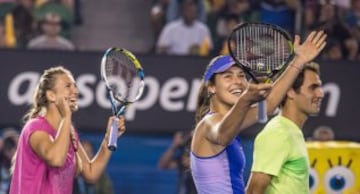 Ana Ivanovic deslumbró en el Kids Day del Abierto de Australia.