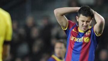 Guardiola pide paciencia ante la sequía de Villa