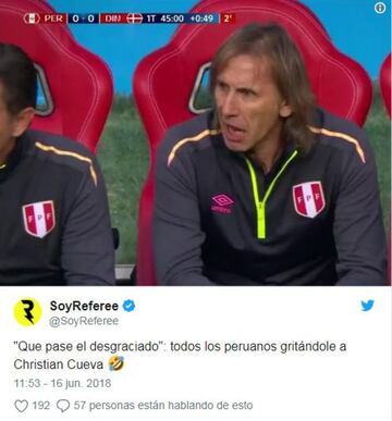 Los memes no perdonan a Perú por perder ante Dinamarca