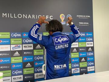 Alberto Gamero se presentó con la plantilla, dirigió su primer entrenamiento y habló en rueda de prensa del proyecto que comenzará en 2020 en Millonarios. 