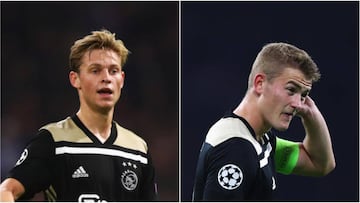 Ajax set price for Barça targets De Ligt and De Jong at €140m