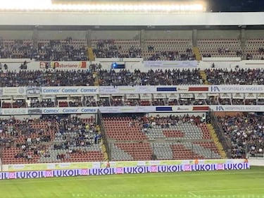 La Corregidora de Querétaro no se llenó para recibir al Betis