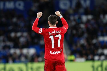 Recital del jugador azulón. Se le ve a gusto y lo demuestra en partidos como el de San Sebastián. Esta ganando confianza y con Borja mayoral hacen una dupla temible.