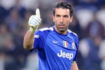 6. Gianluigi Buffon: 10,347 minutos en 116 partidos.