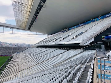 El escenario deportivo está situado en Sao Paulo y acogerá el partido de los cuartos de final de Copa América entre Colombia y Chile.