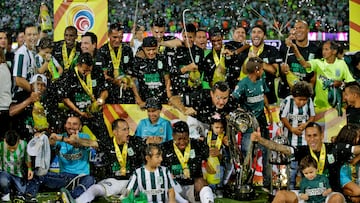 Finales de liga colombiana de Atlético Nacional.
