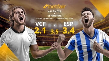Valencia CF vs. RCD Espanyol: alineaciones, horario, TV, estadísticas y pronósticos