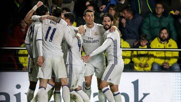 La remontada del Madrid ante el Villarreal en 50 segundos