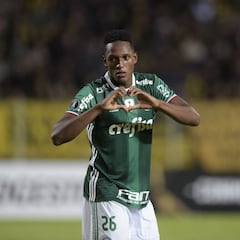 Yerry es el mejor colombiano desde enero en Brasil