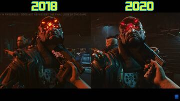 Cyberpunk 2077 en im¨¢genes: as¨ª ha mejorado sus gr¨¢ficos respecto a hace 2 a?os