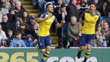 Ramsey sella la octava victoria consecutiva del Arsenal