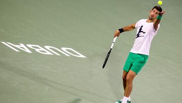Consulta aquí el horario, cómo ver en TV y dónde seguir online el encuentro entre Novak Djokovic y Lorenzo Musetti en el Dubai Duty Free Tennis Championships.