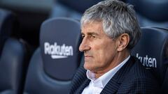Quique Setién: "Messi is a guarantee for any coach"